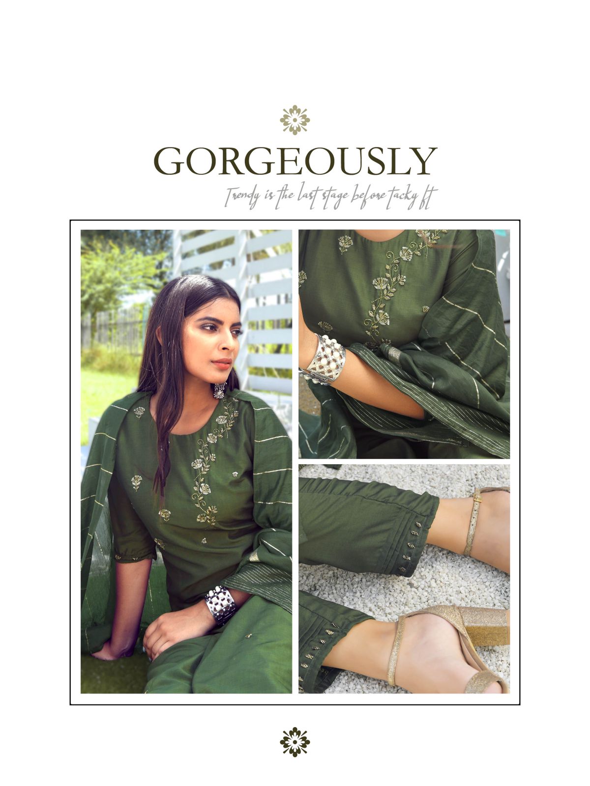 Aradhna Hand Work 2 Latest Designer Cotton Silk Festive Wear Ready Made Collection
