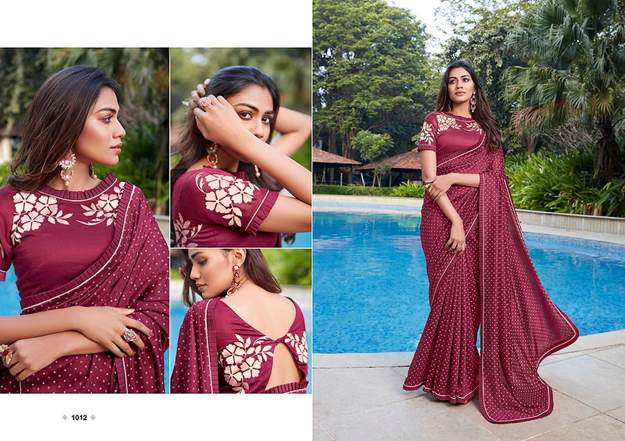 Vivanta Cotton 1 Exclusive Collection Of Fancy Look Cotton Saree With Printed Blouse 