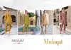Mulaqat  By Lily And Lali Shimmer Silk Embroidery Co Ord Sets Wholesale Online