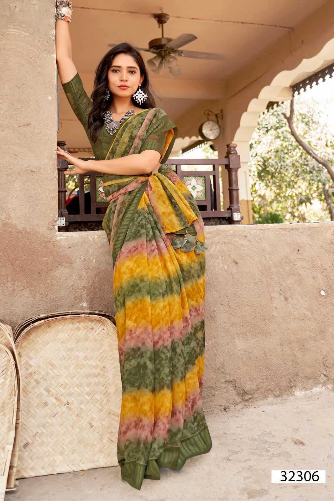 Shefali Vol 3 By Vallabhi Georgette Printed Saree Surat Wholesale Market