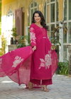 Naisha K 332 Cotton Applic Work Casual Wear Kurti With Bottom Dupatta Bulk Orders In India