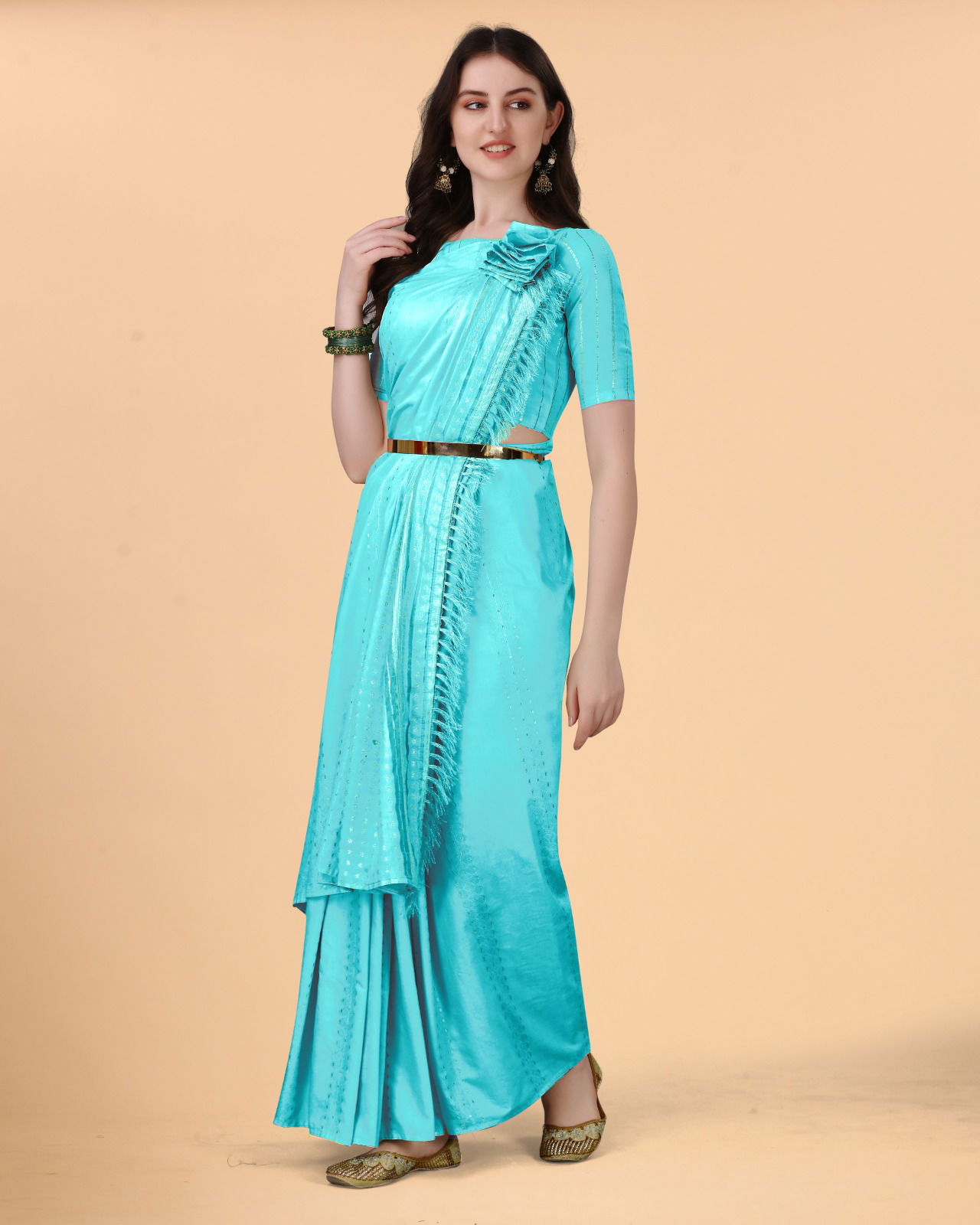 Dhruvi Designer Party Wear Sarees Catalog