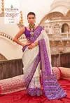 Rajkul By Kreshva Pv Silk Fancy Printed Saree Exporters In India