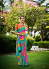 Leheriya By Sanskar Bright Fancy Sirowski Saree Wholesale Exporters In India