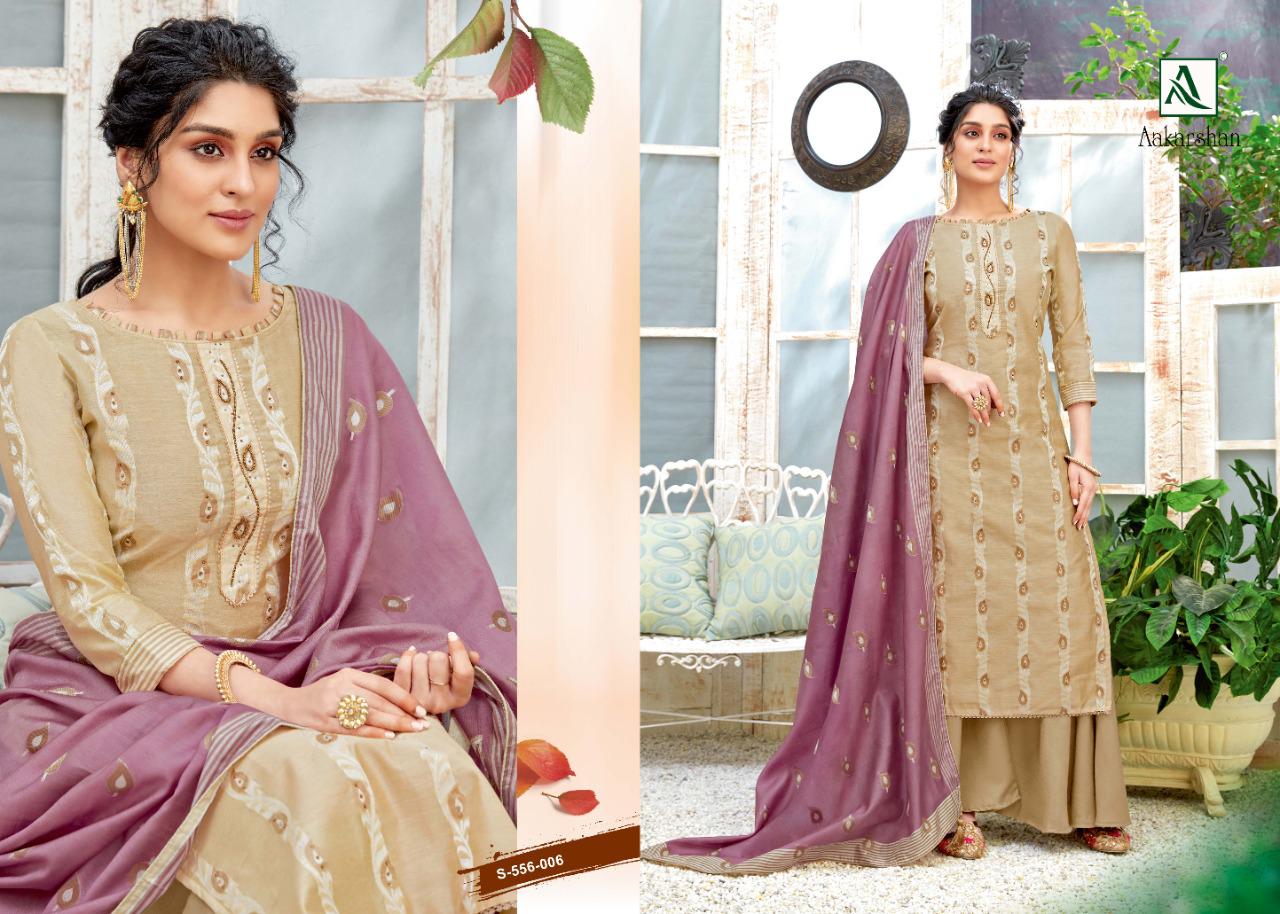 Alok Aakarshan Exclusive Latest Fancy Casual Wear Pure Weave Jacquard Fine Cotton with Hand Work Handwork Designer Dress Material Collection
