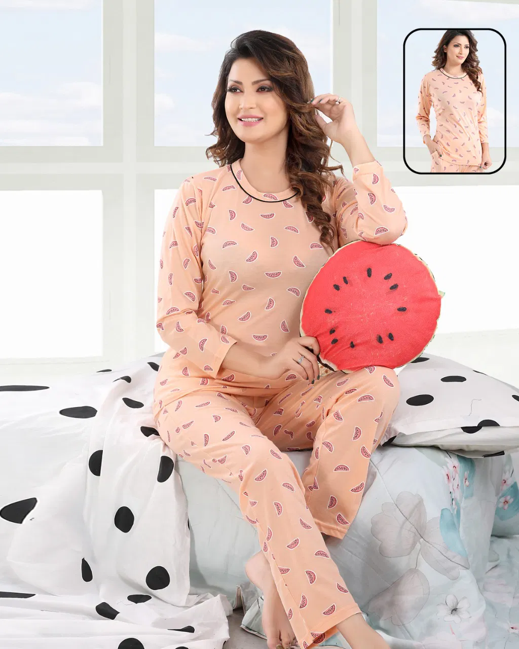 Kavyanshika Latest Comfortable Hosier Cotton Printed Night Suit Collection  