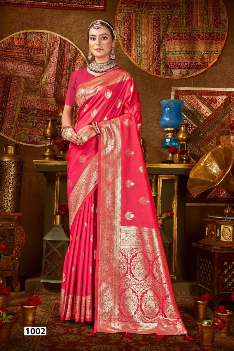 Roopmandir Silk Vol 1 By Saroj Festive Wear Silk Saree Wholesale In India