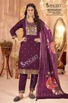Meenakshi By Sangeet Vertican Surat Kurti With Bottom Dupatta Wholesale Market
