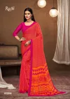 Star Chiffon 197 By Ruchi Chiffon Daily Wear Saree Exporters In India