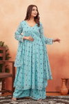 Ctz Amritaayai Georgette Anarkali Kurti Set Wholesale In India