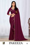 Pakeeza By Ronisa Fancy Designer Party Wear Sarees Catalog