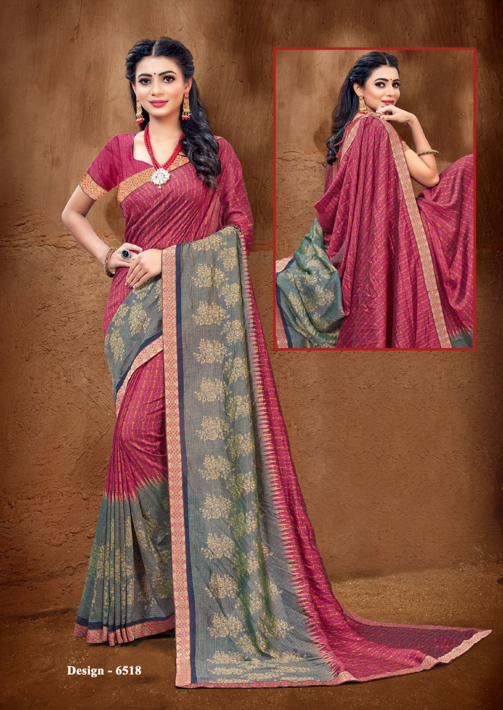 Khusboo 7 fancy Regular Wear vichitra Silk Printed Heavy Latest Designer Sarees Collection