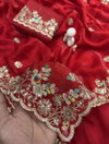 Vt 799 T Space Silk Embroidery Worked Premium Saree Wholesale Price In Surat
