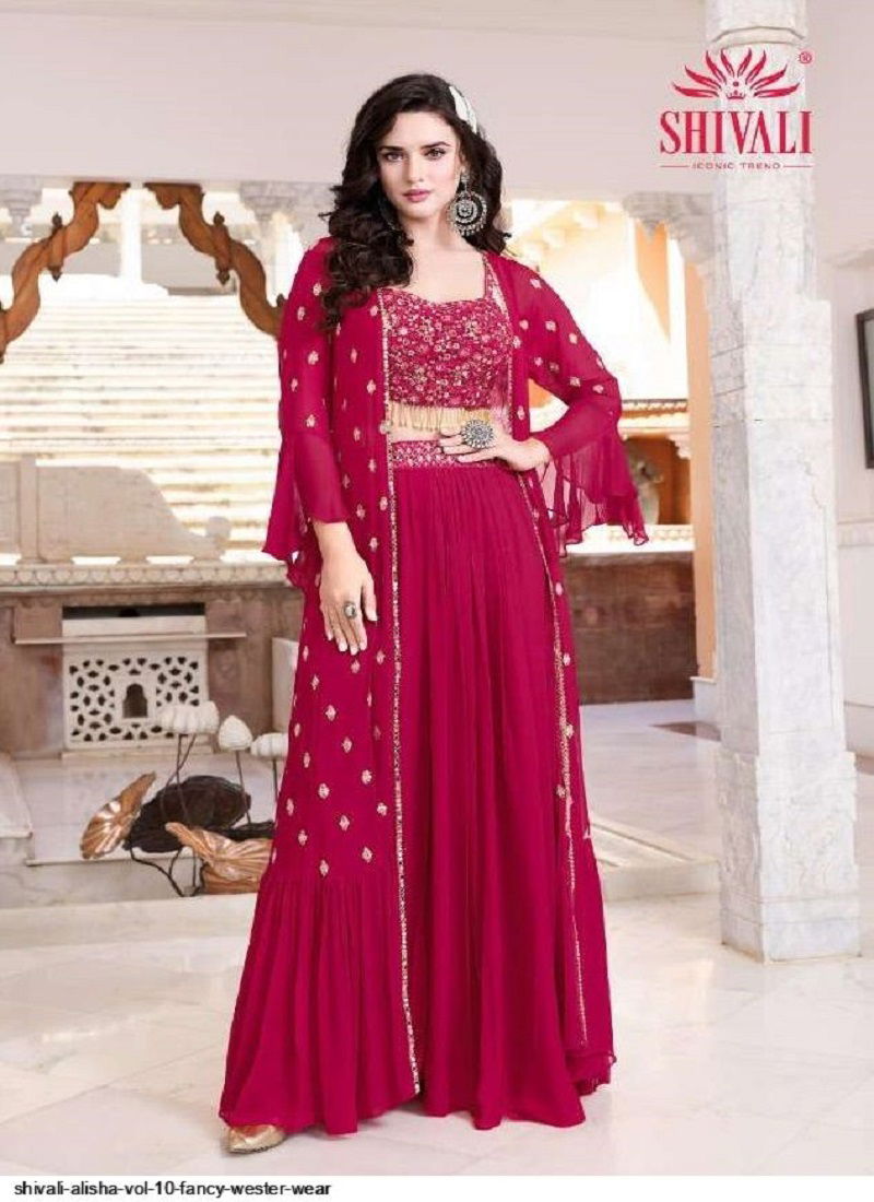 Shivali Alisha 10 Latest Designer Fancy Western Wear Collection