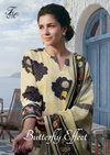 Butterfly Effect By T&M Linen Jari Printed Embroidery Dress Material Suppliers In India