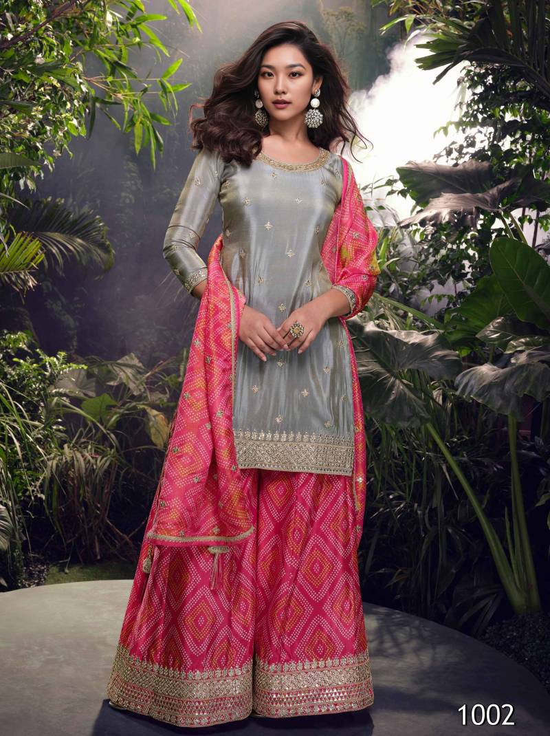 Zeeya 01 Simar Embroidered Designer Salwar Kameez Wholesale Clothing Distributors In India