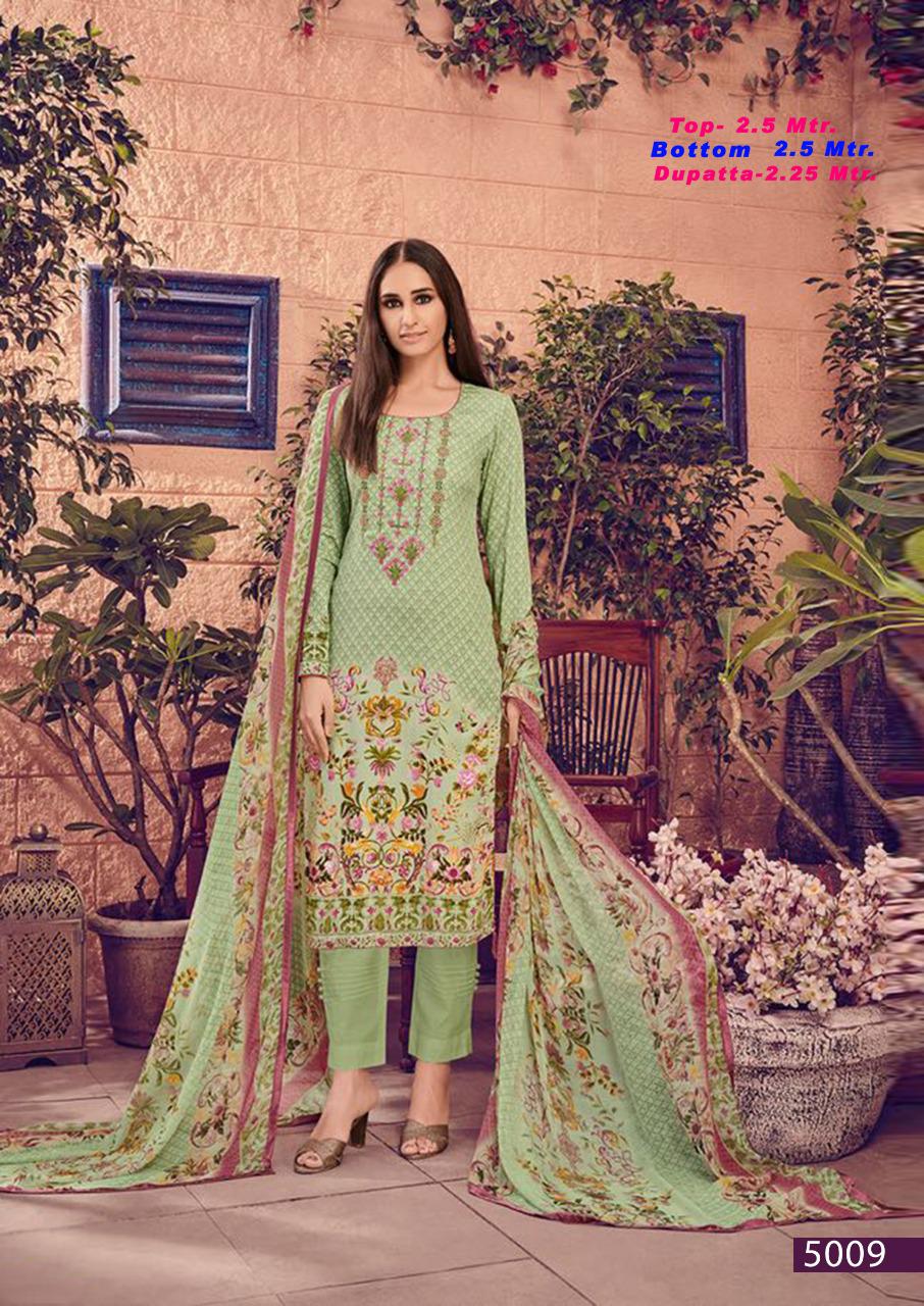 Apna Cotton Almira 5 Latest fancy Designer Regular wear Printed Karachi Dress Materials Collection
