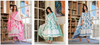 Naisha K 292 Anarkali Cotton Printed Kurti With Pant Dupatta Wholesale In India