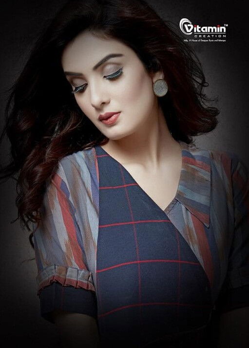 Vitamin Zoya Latest Fancy Party Wear  Handloom Cotton Printed Kurtis Collection
