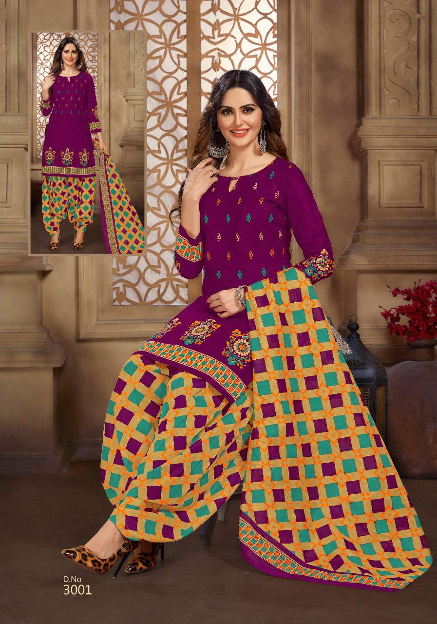 Sc Panetar 4th Edition With Lining Ethnic Wear Cotton Printed Ready Made Collection