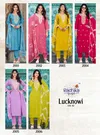 Lucknowi Vol 2 By Radhika Rayon Embroidery Kurti With Bottom Dupatta