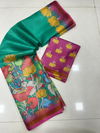  DF 120 Kalamkari Printed Doriya Silk Non Catalog Sarees