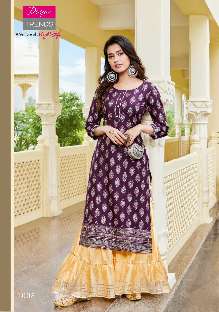 Festival Tadka 1 Designer Heavy Festive Wear Kurti With Bottom Stylish Collection
