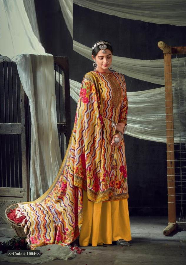 Silky 3 Ready Made Latest Fancy Designer Casual Wear Pashmina Jacquard Winter Salwar Suit Collection
