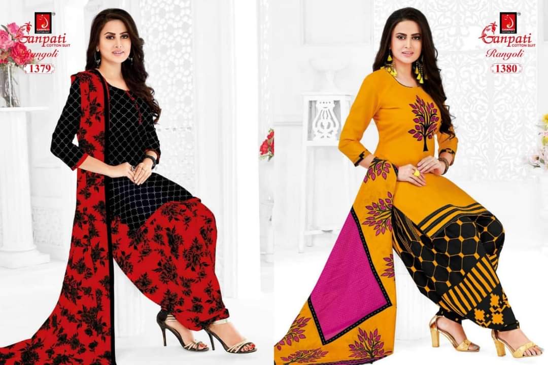 RANGOLI VOL- 13 Latest Fancy Designer Casual Wear Cotton Printed Dress Material Collection