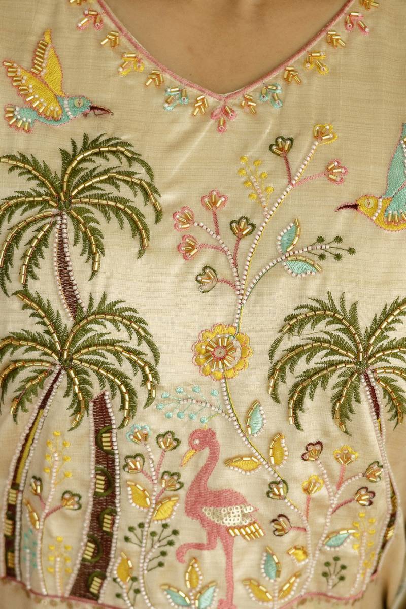 Hr 25 Viscose Assam Silk Kurti Bottom With Dupatta Wholesale Clothing Distributors In India