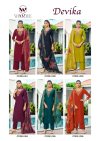 Devika By Woodee Viscose Roman Kurti With Bottom Dupatta