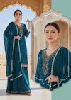 Naisha K 325 Georgette Handwork Top With Bottom Dupatta Bulk Orders In India