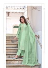 Shakeba By Bela Marvelous Pure Muslin Designer Work Salwar Kameez Exporters In India