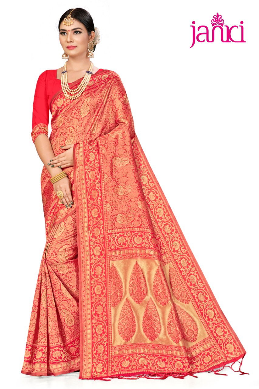 Latest Designer Wedding Wear Pure Silk Saree Collection 