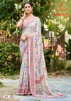 Shanti Vol 2 By Kashvi Bright Moss Foil Printed Saree Wholesale Price In Surat
