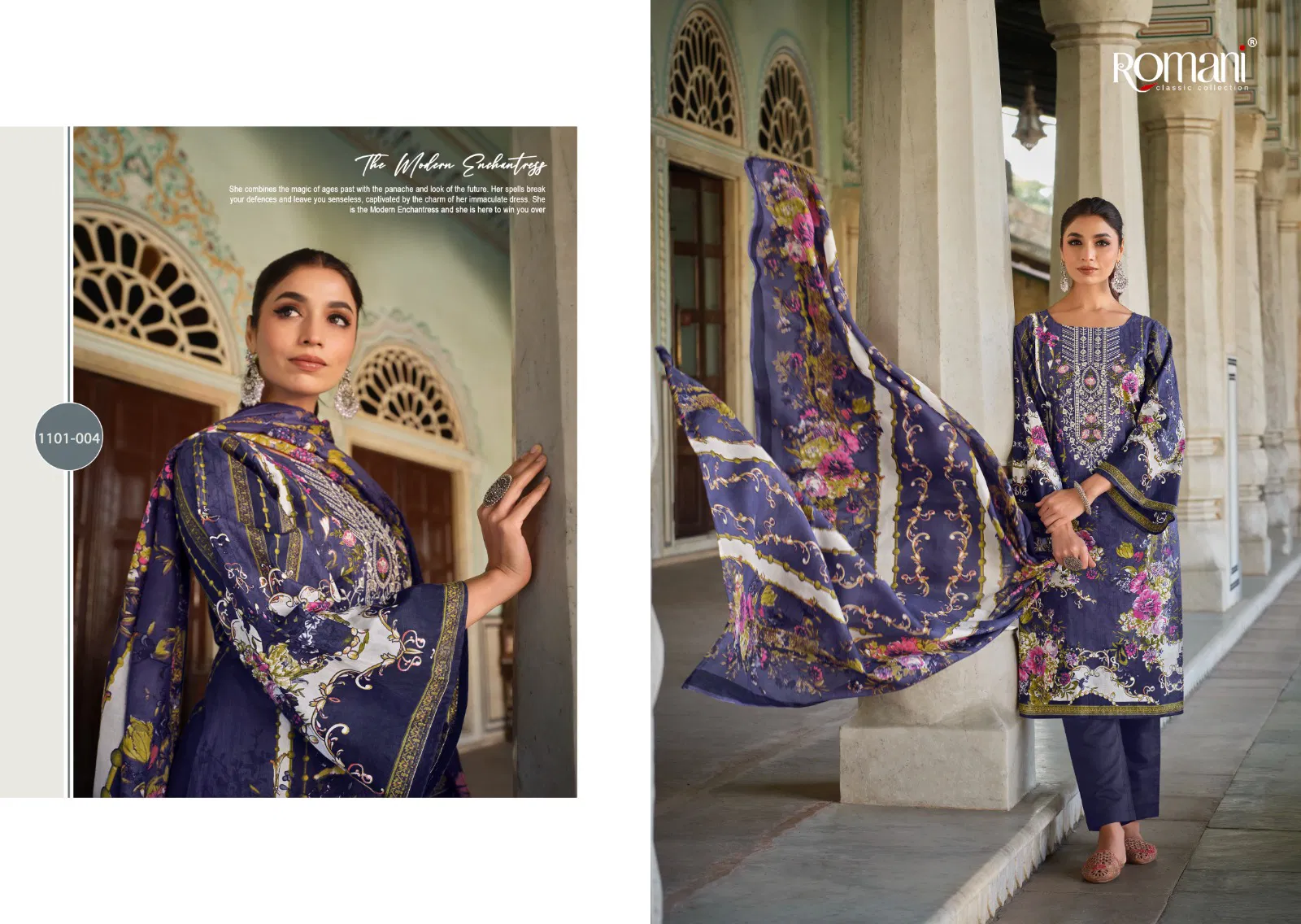 Aarzu Vol 17 By Romani Soft Cotton Printed Dress Material Orders In India