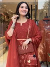 Dhruvi 326 Viscose Printed Wholesale Kurta Bottom With Dupatta In India
