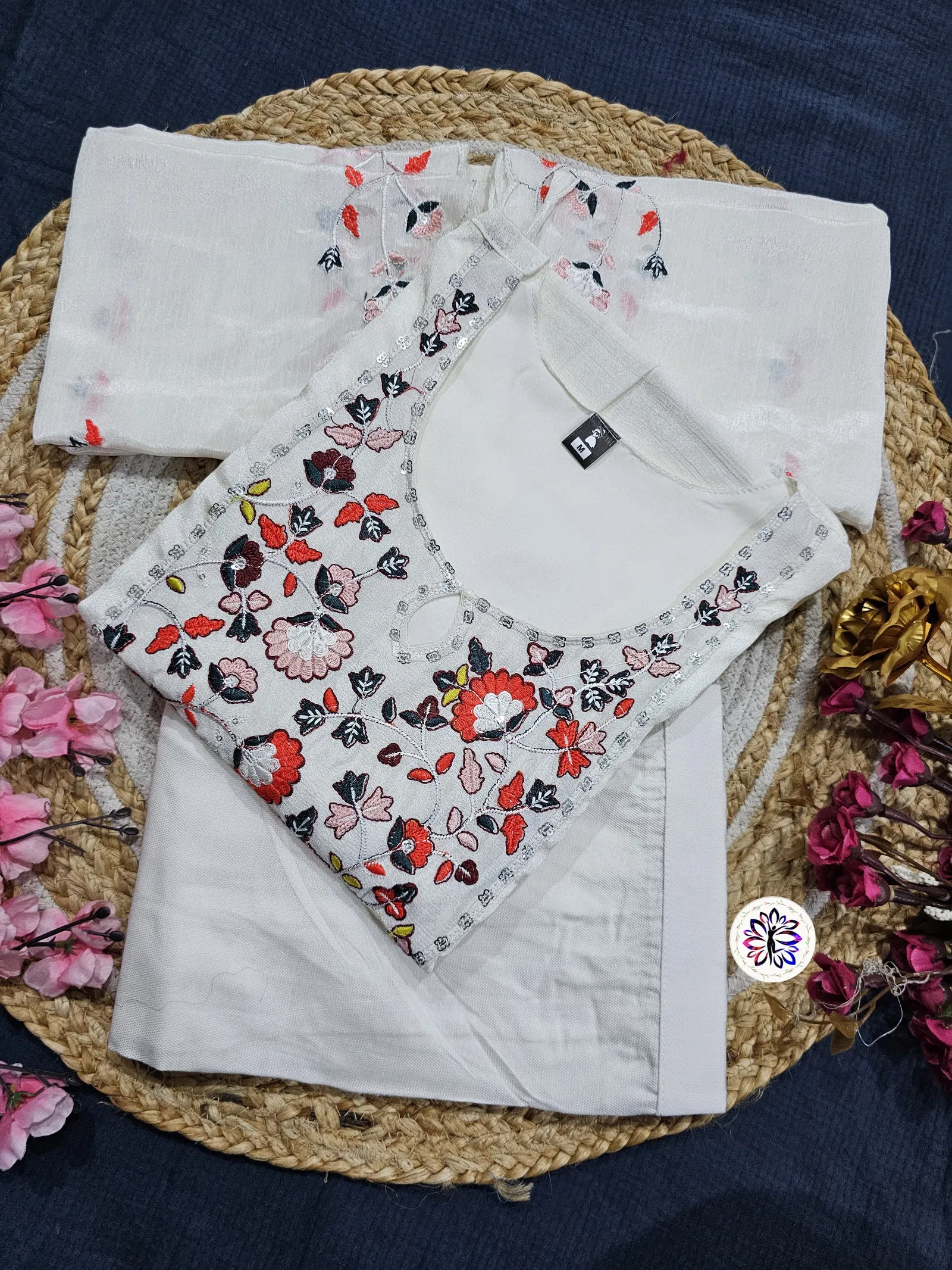 KF 4048 Kalaai Viscose Chinon Kurti With Bottom Dupatta Wholesalers In Delhi