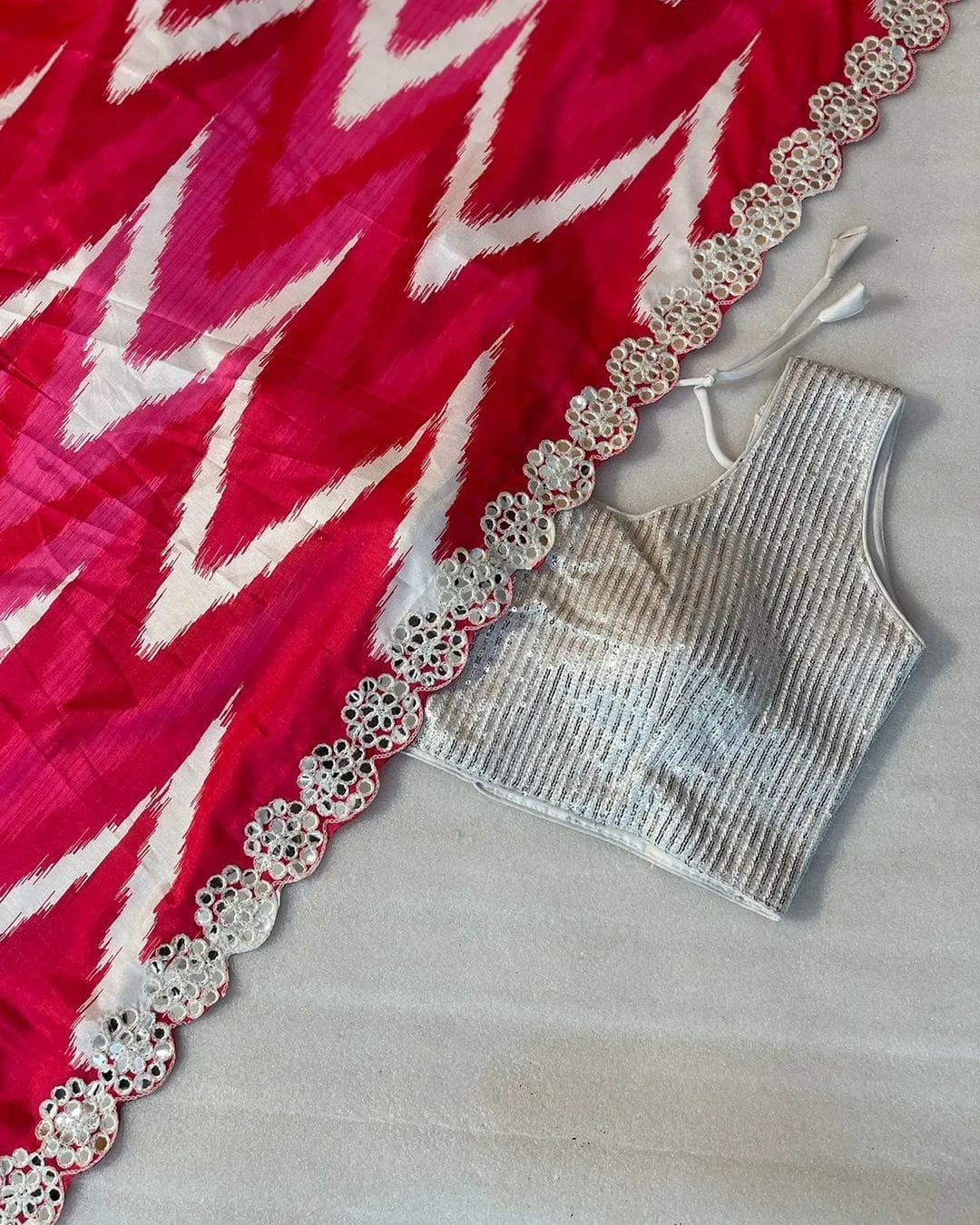 Rutba By Tc Heavy Chinnon Mirror Designer Surat Saree Wholesale Market