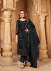Signature Vol 7 By Bela Organza Coding Work Fancy Salwar Kameez Suppliers In India