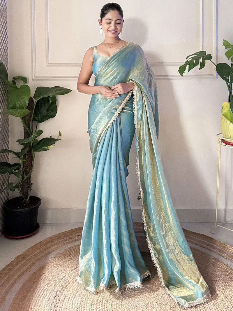 Zili 29 Party Wear Satin Silk Stylish Saree Wholesalers In Delhi