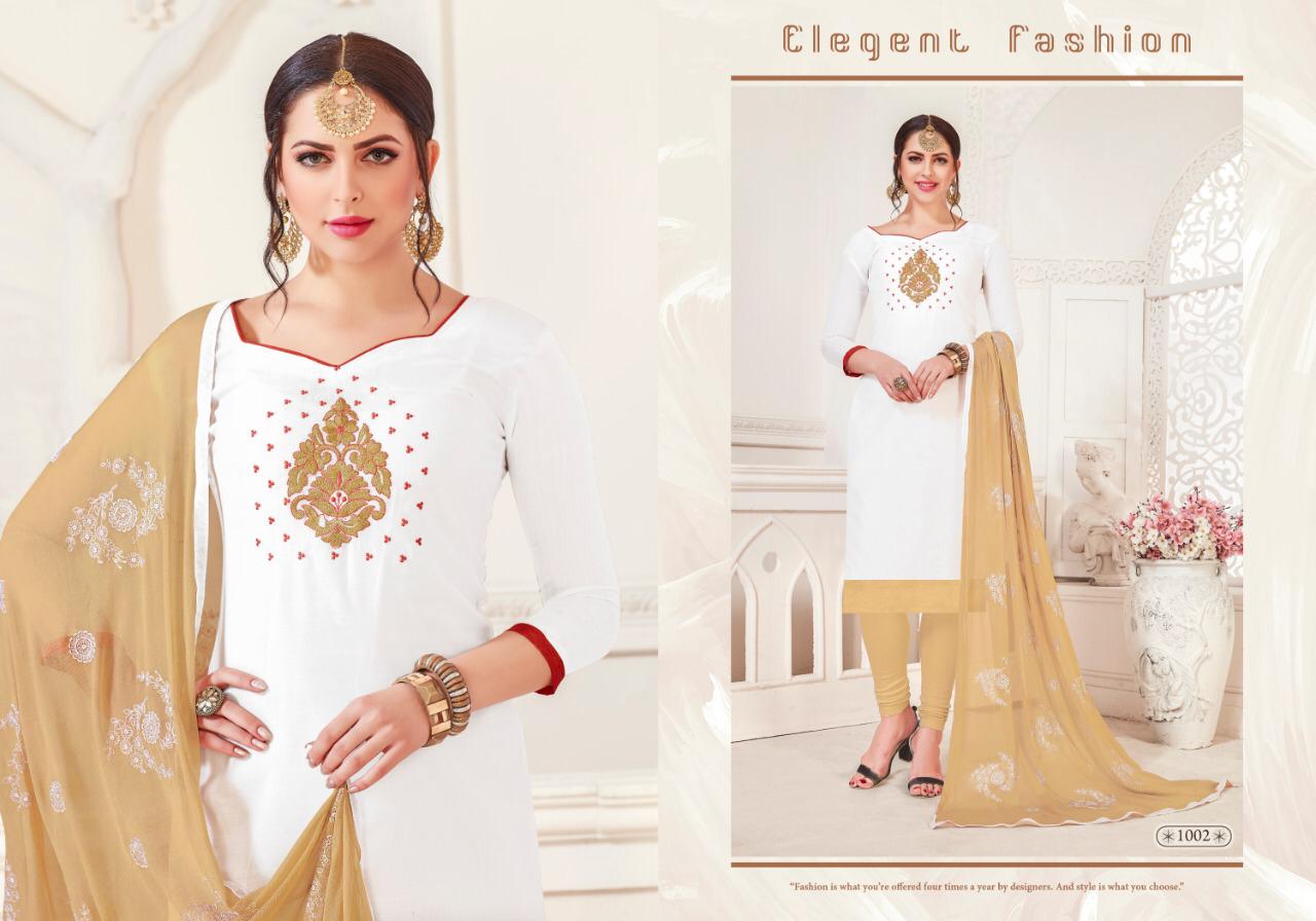 Lollipop Latest Modal Silk Embroidery Work Dress Material Collection Nazmeen Embroidery Work Dupatta 