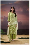 Brylee 3831 By Ganga Pure Wool Pashmina Dress Materials Suppliers In India