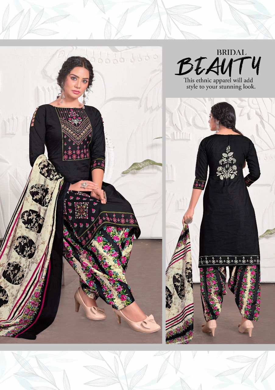 Mishri Magic Patiyala 4 Latest fancy Casual Wear Printed Pure Cotton Dress Material Collection
