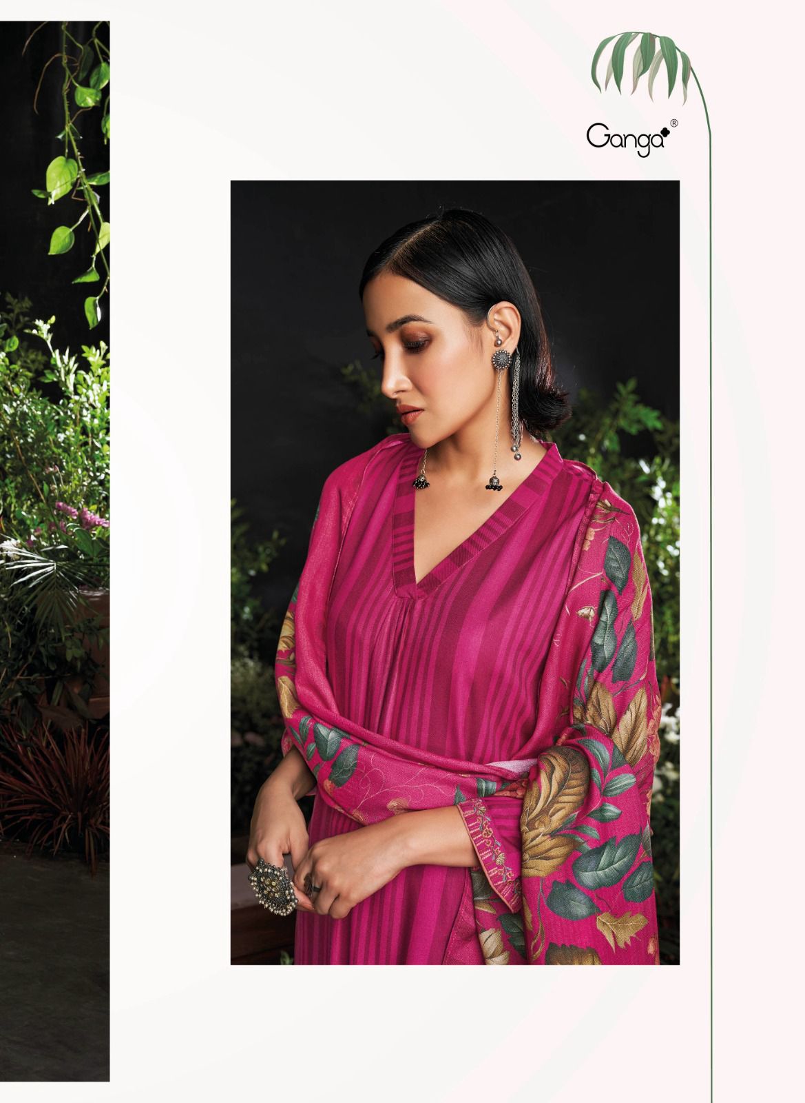 Venya By Ganga Pashmina Printed Salwar Kameez Catalog