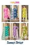 Summer Fashion By Tips And Tops Cotton Kurti With Bottom Dupatta Suppliers In India