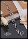 AD Diamond Silver And Rose Gold Silver Bracelets Catalog