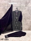 Hoor Tex 585 E To H Best Georgette Pakistani Suits Wholesale Shop In Surat
