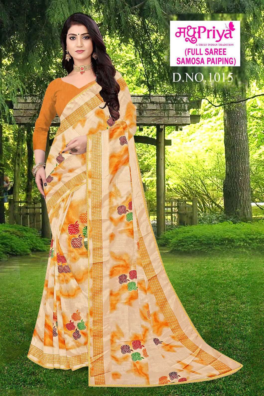 
Madhupriya Bela 1015 Fancy Printed Saree Wholesale Suppliers In Mumbai
