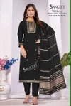 Vedika Vol 2 By Sangeet Roman Silk Kurti With Bottom Dupatta
